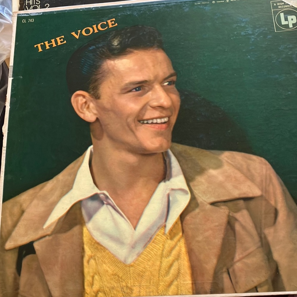 Vintage Album the voice frank sinatra
